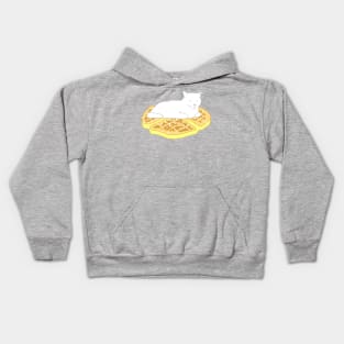 Waffle Cat Kids Hoodie